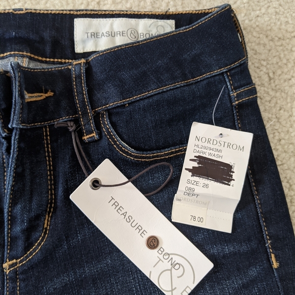NWT Treasure & Bond jeans - Picture 2 of 5